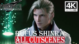 FINAL FANTASY VII REMAKE INTERGRADE   RUFUS SHINRA (ALL CUTSCENES)