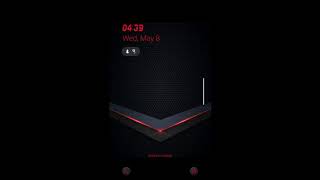 Galaxy Phone Premium Theme - Red Carbon screenshot 2