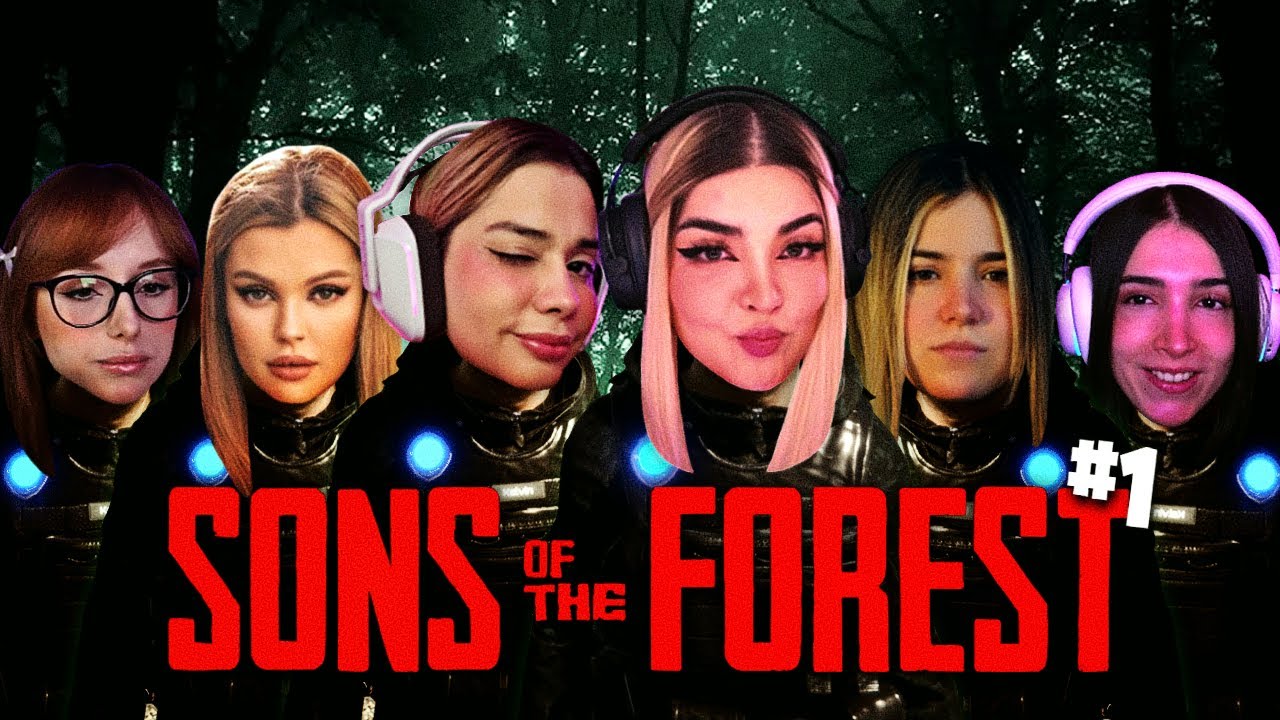 MAMITAS FOREST EN UNA NUEVA AVENTURA | SONS OF THE FOREST | MOLLY, RIVERS, PATTY, AROYITT & NEZUMI