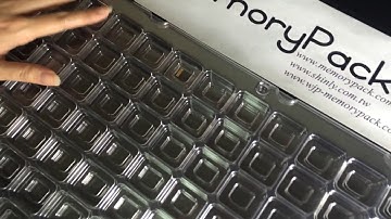 micro sd memory card tray plastic clamshell box 2123 (www.memorypack.com.tw)