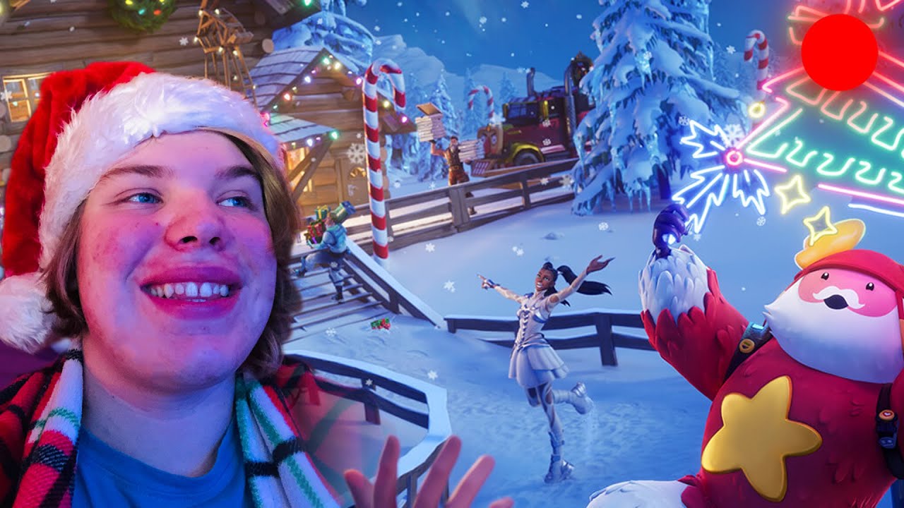 LIVE! Cozy Fortnite Christmas Vibes 🎄🔴 YouTube