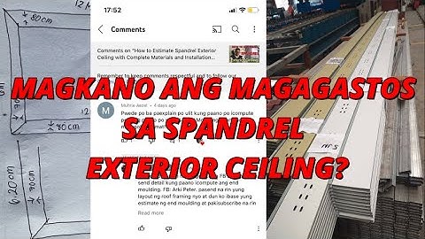 MAGKANO ANG MAGAGASTOS SA SPANDREL PANEL MATERIALS?