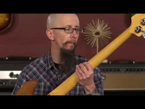 Бас-гітара FENDER AMERICAN PRO II JAZZ BASS MN RST PINE, видео 2