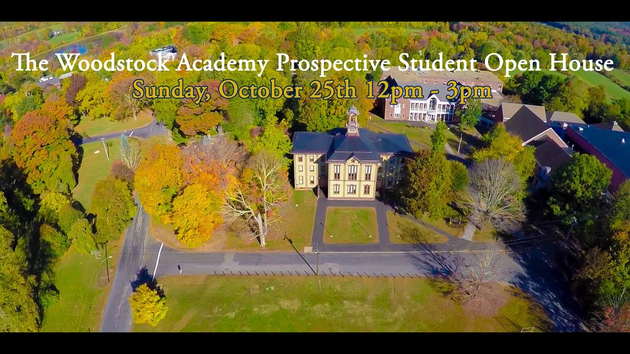 Woodstock Academy's Prospective Student Open House Oct. 25, 2015