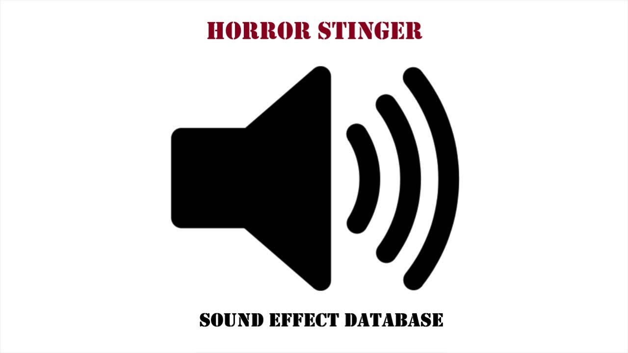 Horror Stinger Sound Effect YouTube