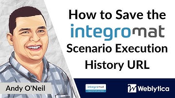 Error Handlers On Integromat - How To Save the Scenario Executions Log URL- Tutorial | Weblytica.Com