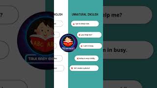 Normal English vs Unnatural English #englishforbeginner #talkeasyenglish #learningenglish
