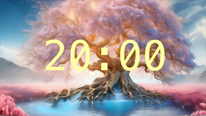 20 Minute Countdown Timer with Alarm and Relaxing Music | Fantasy Tree with Gold