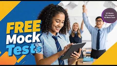 11 Plus Maths 52 Weeks 52  Mocks 52 Lectures. Subscribe now and stay ahead of the competition.