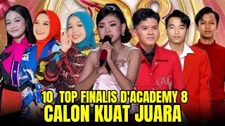 Download lagu 10 BEST D'ACADEMY 8 FINALISTS PROJECTED TO WIN IT ALL