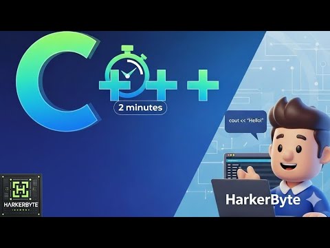 C++ in Two Minutes