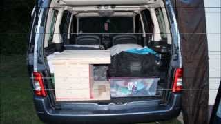 Video Thumbnail for Citroen Berlingo - Single Boot Camper - Camping Trip / Te...