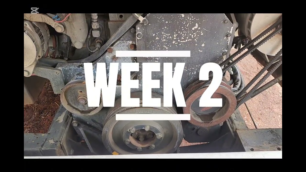 Motorhome conversion week 2