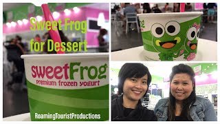 Filipino-American Vlogger goes to Sweet Frog Frozen Yogurt in Fayetteville North Carolina