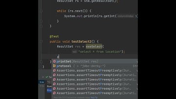 Java+SQL StatementクラスのexecuteQuery()メソッドを使ってみました。JavaSQL  DBのDerbyを使用。埋め込みモードで実行しています。詳細は説明に記載しています。