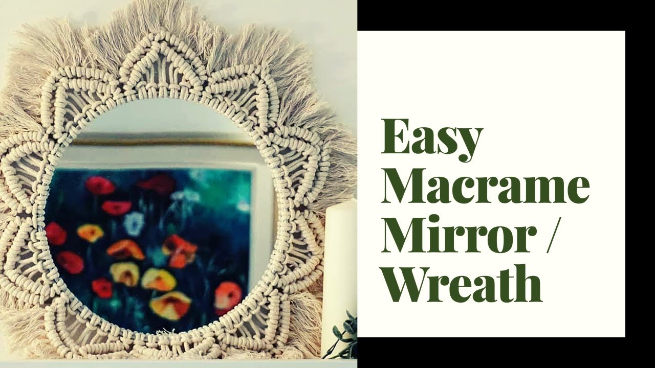 DIY Macrame Home Decor [EASY macrame for beginners] | Ety - YouTube