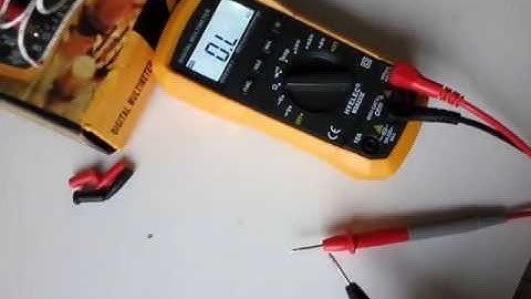 Gearbest Hyelec MS8233E Multifunctional Digital Multimeter