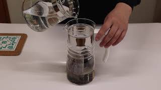 水出しコーヒーバッグで美味しい水出しコーヒーを作る