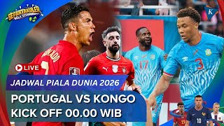 Portugal vs. DR Congo 2026 World Cup Live Broadcast Schedule, Kickoff at 12:00 AM WIB