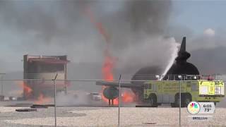 Mock disaster at SL Airport brings agencies together who would respond in a commercial airline crash