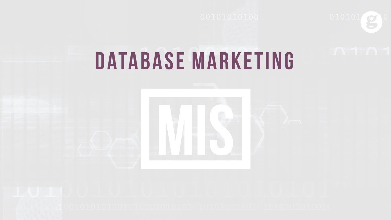 database marketing คือ  New  Database Marketing