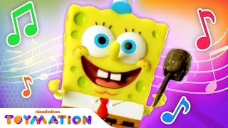 SpongeBob Toys Sing Along  Marathon! | Toymation