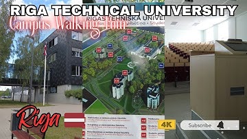 Riga Technical University - Campus Walking Tour - Latvia