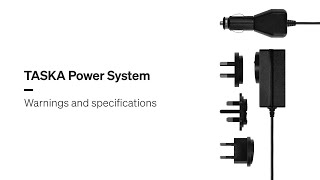 TASKA Power System - Warnings and specifications
