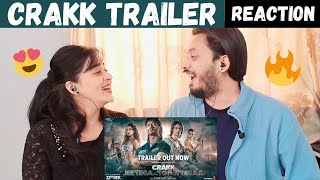Crakk | Official Trailer (REACTION) | Vidyut Jammwal, Arjun R, Nora F | Aditya D | Amy J