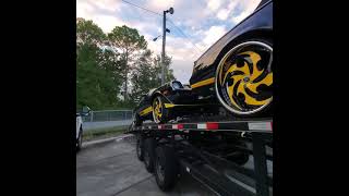 Camaro Fleet Black n Yellow all on Color Matched Rucciforged wheels