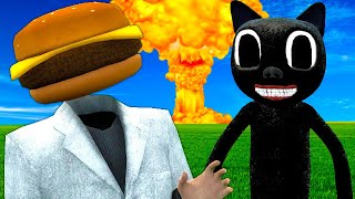 TESTING NUKES AGAINST CARTOON CAT!  Garry's Mod Roleplay(Gmod Survival)