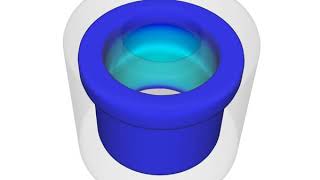 Vertical Centrifugal Casting | FLOW-3D CAST