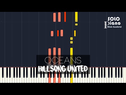 Hillsong UNITED - Oceans | Easy Piano Tutorial + Partitura - YouTube