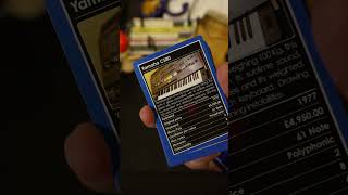 Vintage synth card game?