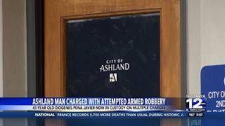 Ashland man charged with attempted armed robbery