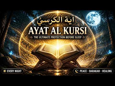 Ayatul Kursi (آية الكرسي) | 3 Hours Powerful Protection, Deep Sleep, Healing & Allah's Blessings