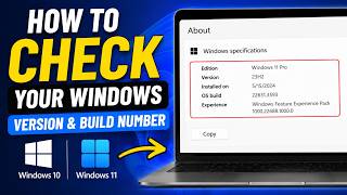 How to Check Your Windows Version and Build Number (Windows 10 & 11)