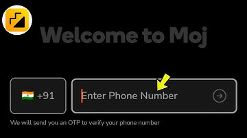 Create New Profile In Moj App | Moj App Registration Process