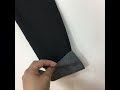 خياطة اسورة الكم المقلوبة