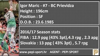 Pepi Sport Agency - Igor Maric - 1617 Highlights