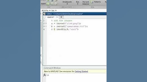 Adding of two different images in matlab