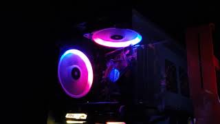 Corsair RGB Fans are awesome!