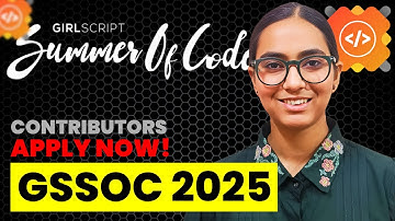 How to apply as a contributor | Girl Script Summer of Code 2025 | GSSOC 25 |  Application, Selection