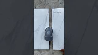 easy trick to cut half pipe tiles. #DIY #tricks #fblifestyle