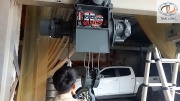 Palang cáp điện 5 tấn Hitachi