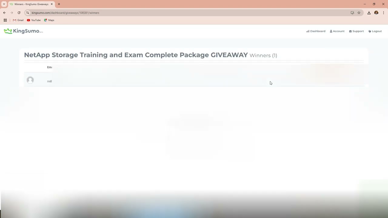 NetApp Exam Giveaway Winner - December 2024