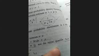 2nd Year Chap#10&13 N.D Properties & Hypothesis Testing Lec#3 7th Dec 2020
