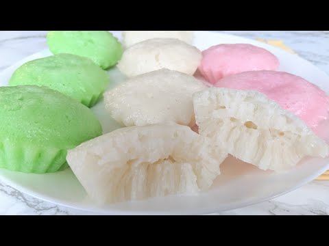 ♡Vietnamese Steamed Rice Cakes (Cow Cakes)//Bánh Bò Hấp♡ Recipe