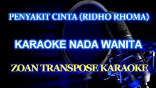Penyakit Cinta Karaoke Ridho Rhoma Nada Wanita