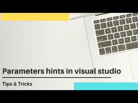 Parameter Hints in Visual Studio | Tips & Tricks | Display Inline parameter hints